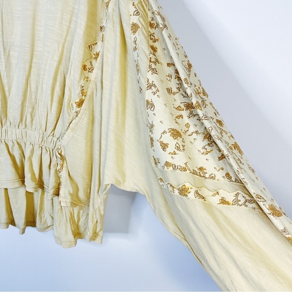 Free People - Sand Long Sleeve Blouse - Picture 2 of 3